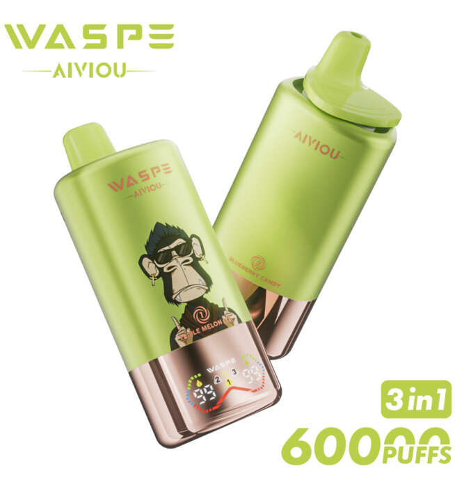 WASPE 3 in 1 60000 Puffs Triple Flavor Vape - Image 5