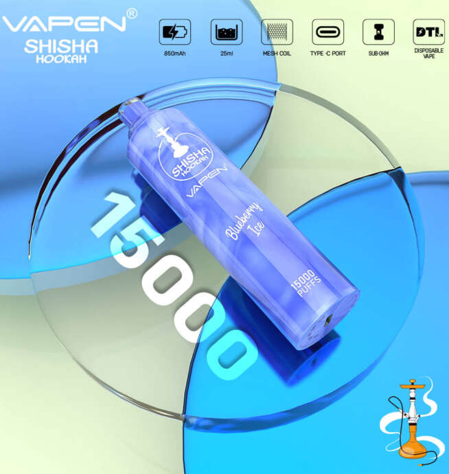 VAPEN 15000 Puffs Disposable Vape Shisha Flavor DTL - Image 5