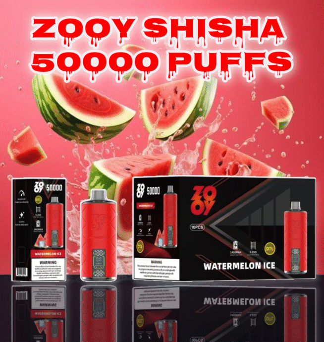 ZOOY Shisha 50000 Puffs Disposable Electronic