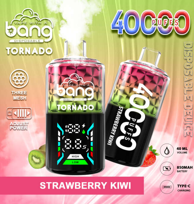 Bang Tornado 40000 Puffs Disposable Vape Big Clouds - Image 3