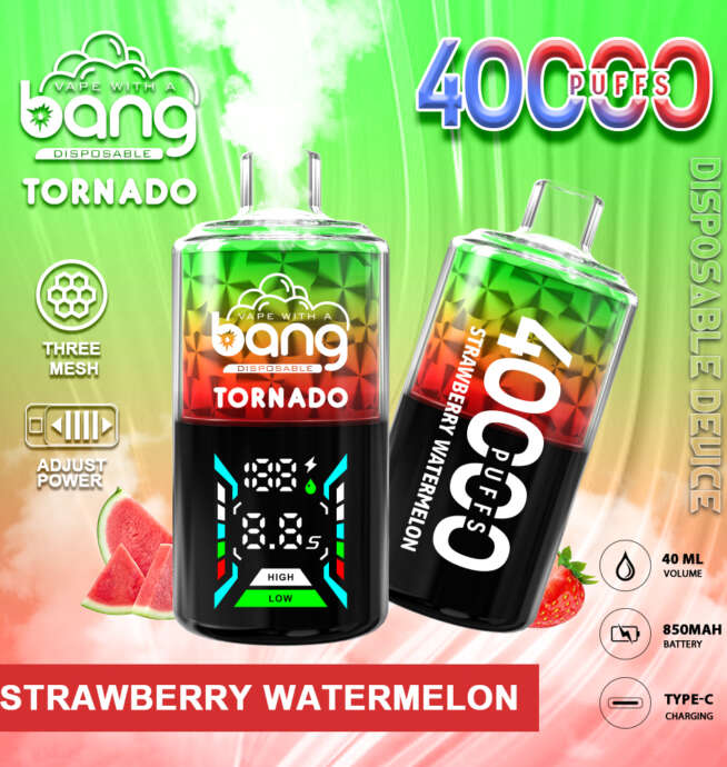 Bang Tornado 40000 Puffs Disposable Vape Big Clouds - Image 4