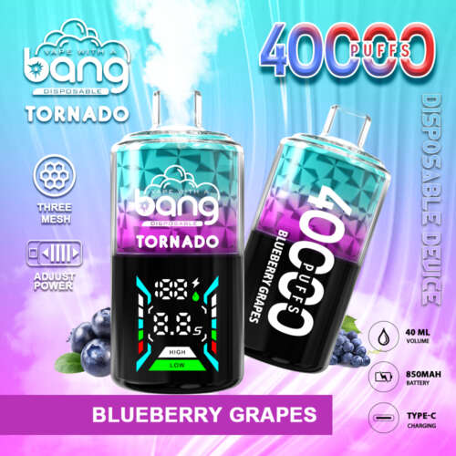 Bang Tornado 40000 Puffs Disposable Vape Big Clouds