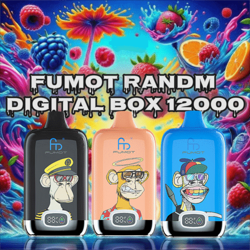 Fumot RandM Digital Box 12000 Puffs Disposable Vape