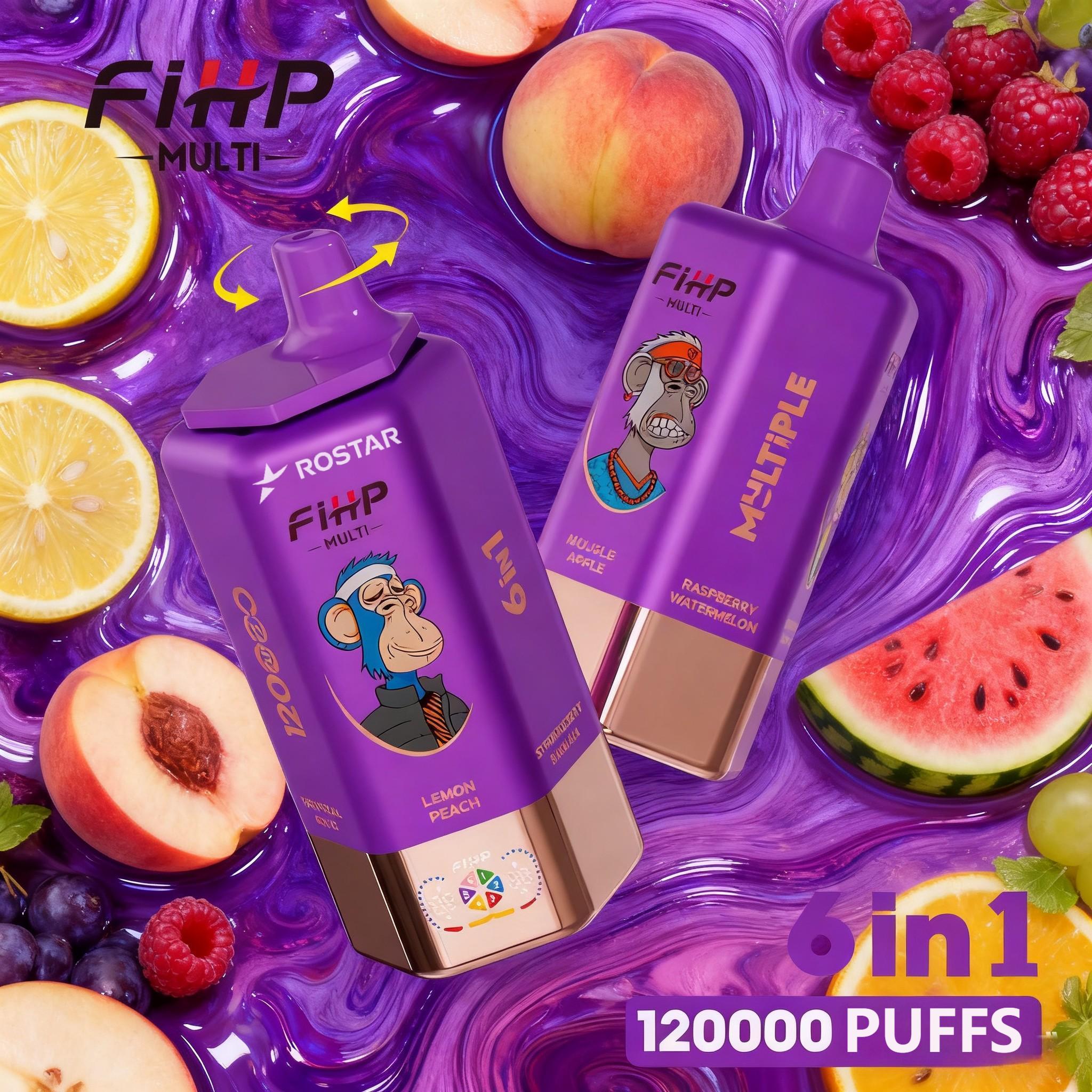 FIHP 120000 Puffs 6in1 Disposable Vape - Image 5