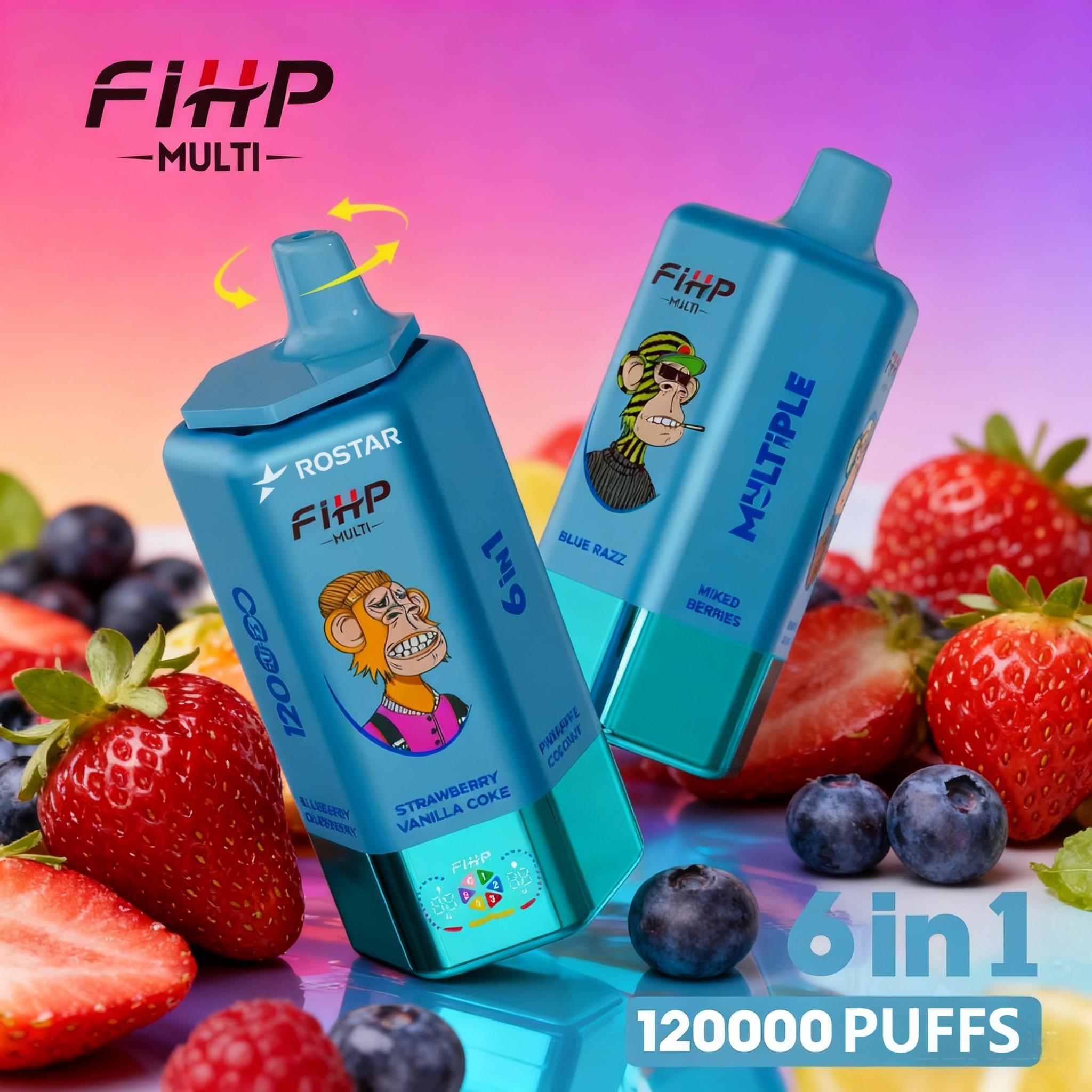 FIHP 120000 Puffs 6in1 Disposable Vape - Image 6